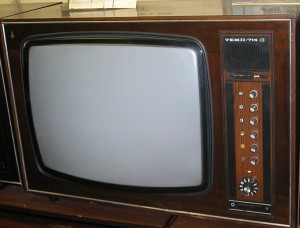 Старый телевизор "ТЕМП"